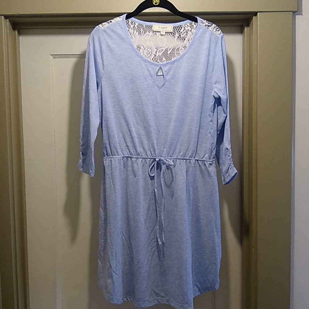 Light blue dress